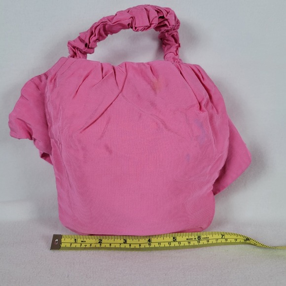 Loeffler Randall Womens Sierra Bow Top Handle Bag Purse Pocketbook Pink Girlie - Picture 2 of 9